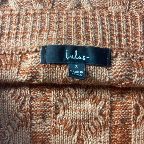Lulus-made with love sweater tube top size small preowned - Picture 3 of 6